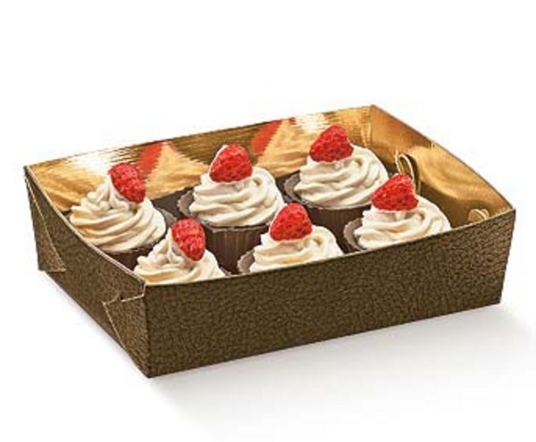 vaschetta 100x70x35 pelle marrone 10u.